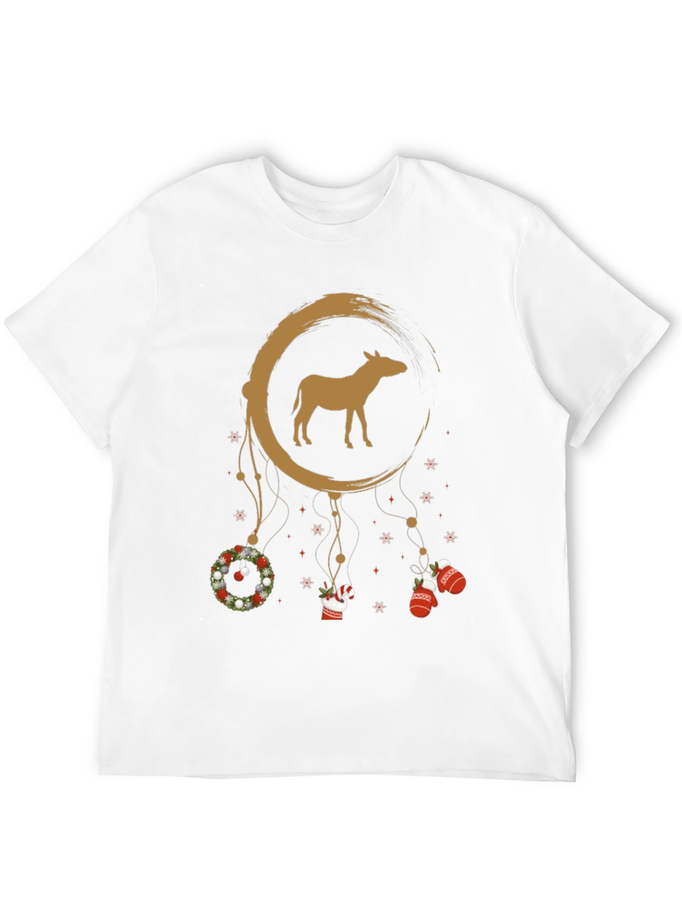 Festive Donkey Dreamcatcher Graphic Tee