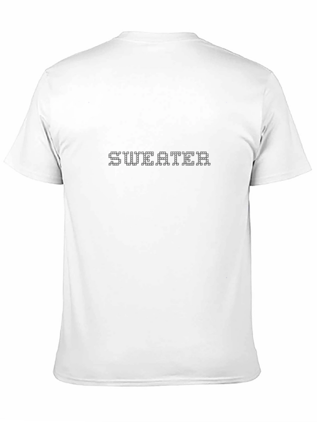 Modern Black Sweater Graphic Tee