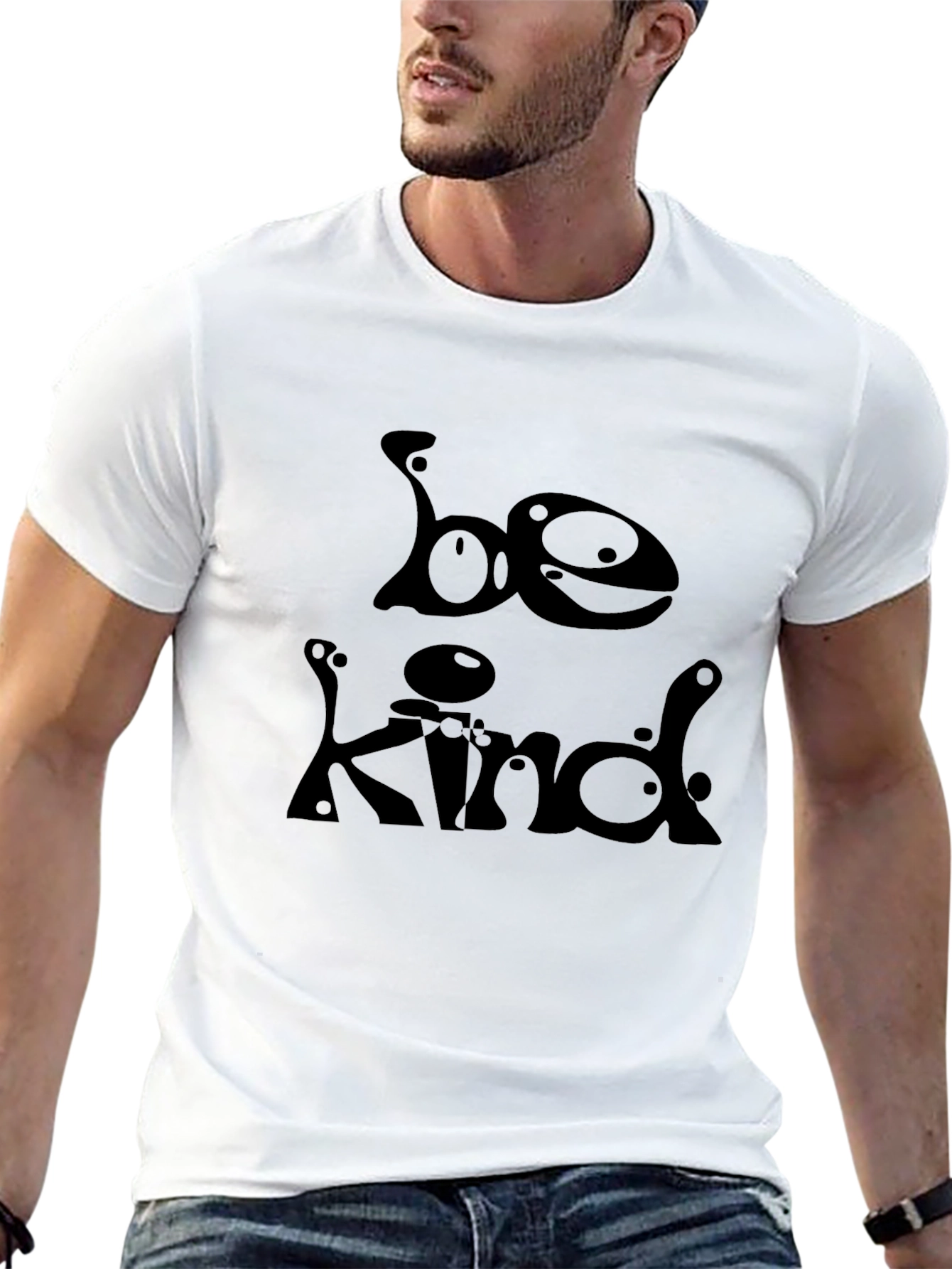 Be Kind Black Graphic Tee