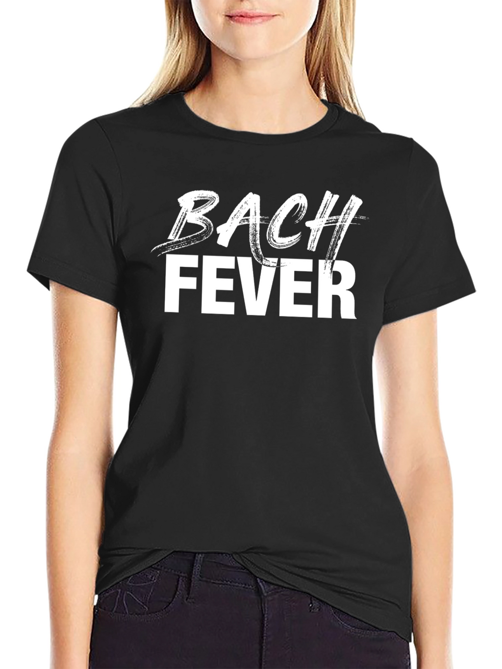 Bach Fever Black Graphic Tee
