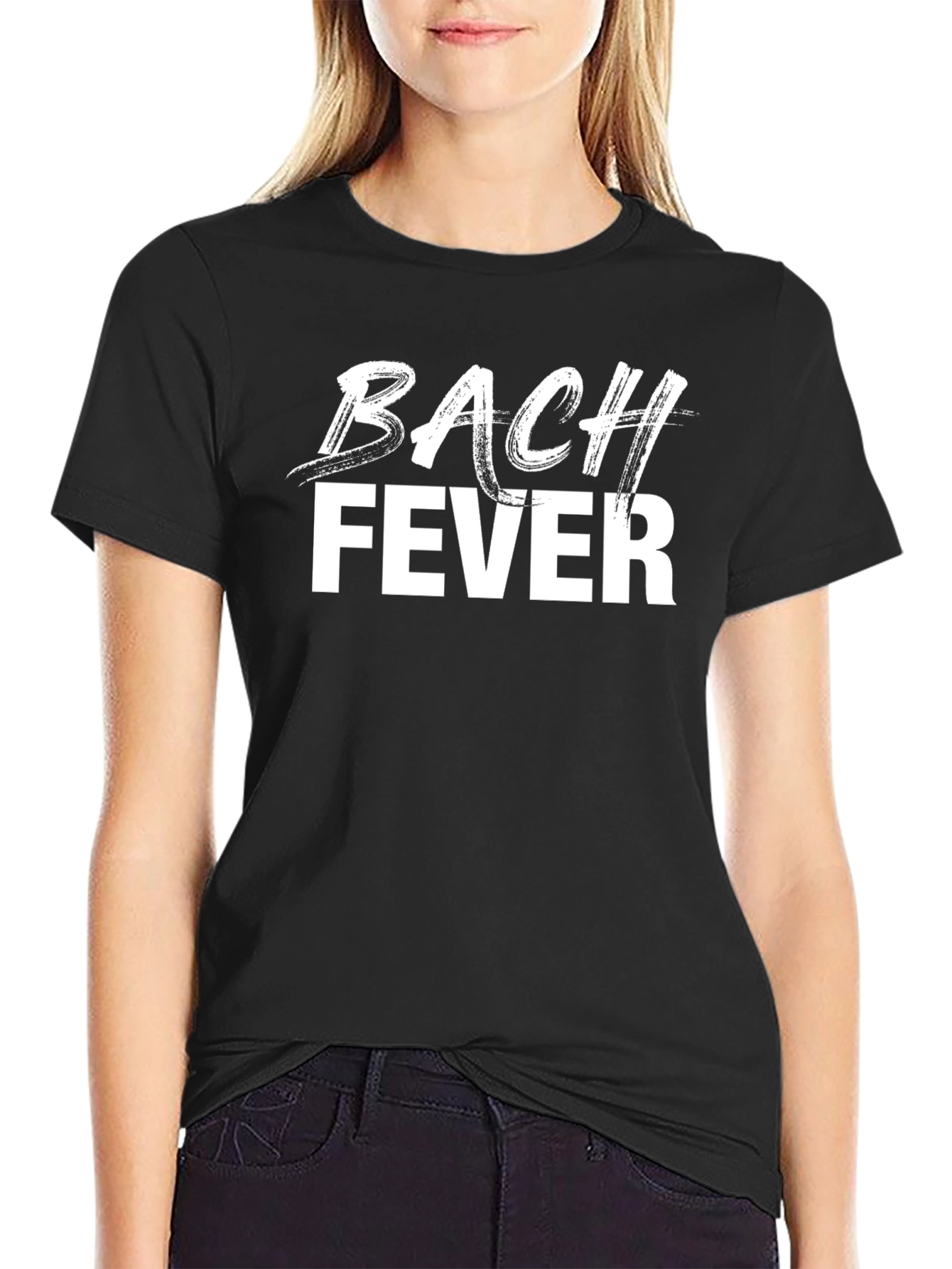 Bach Fever Black Graphic Tee