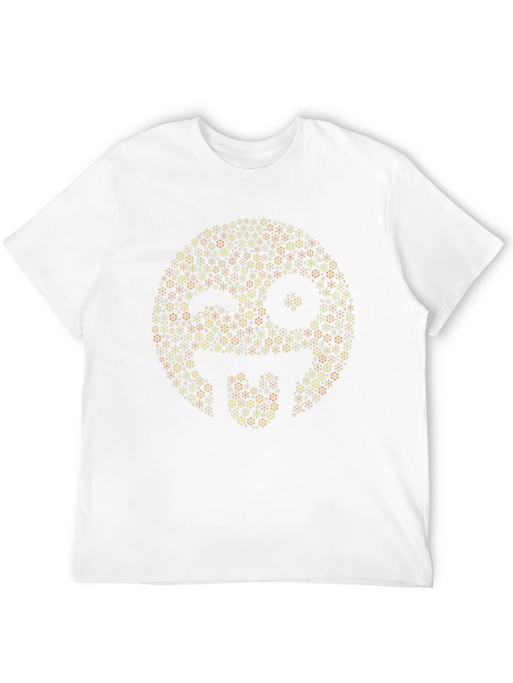 Emoji Face Graphic Tee - Funky Mens T-Shirt