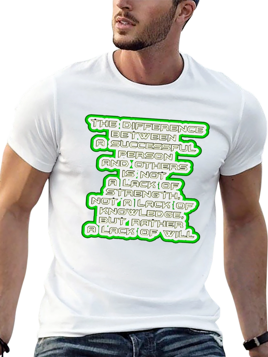 Motivational Quote T-Shirt - Success & Will