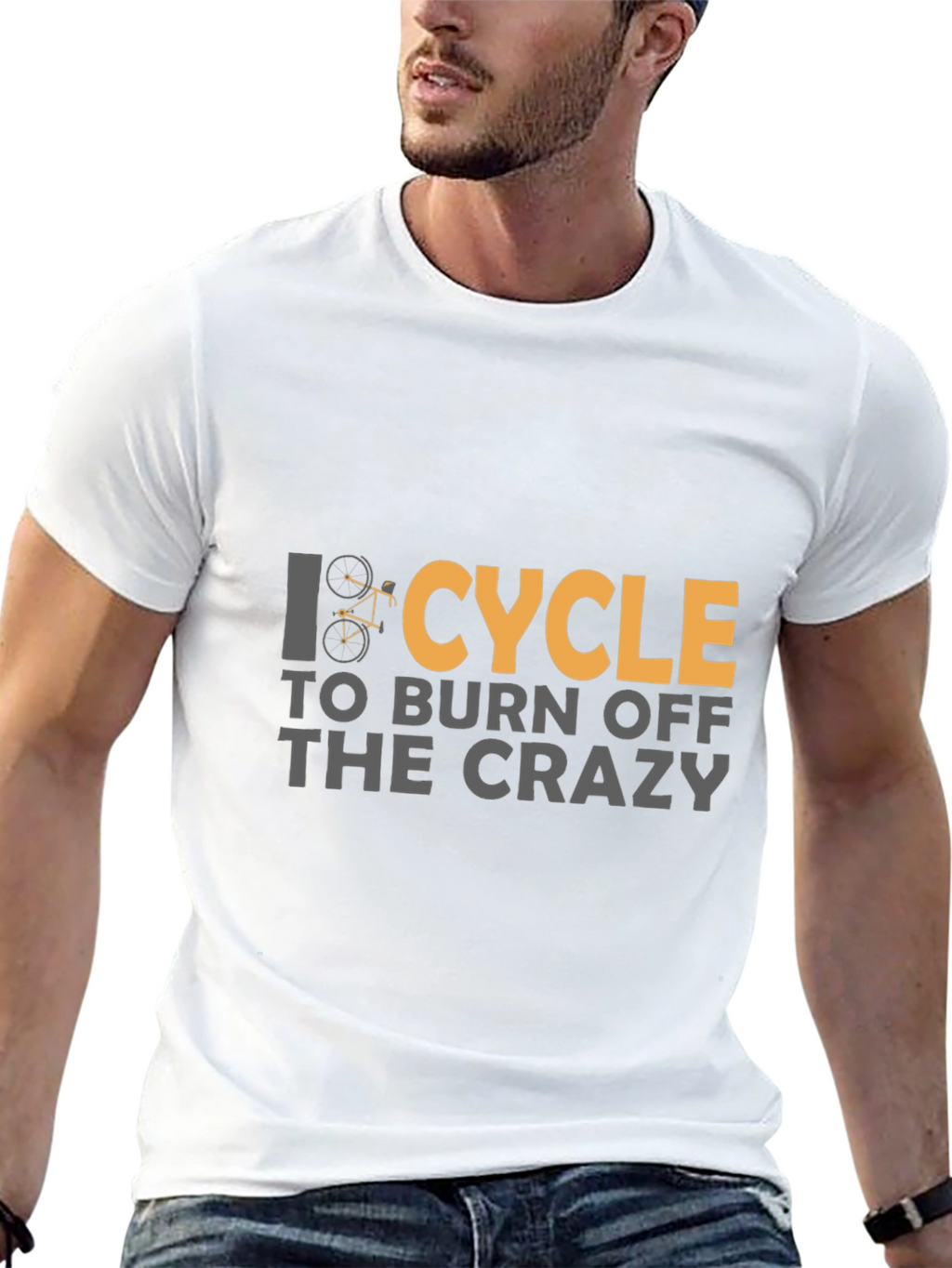 Cycle to Burn Off Crazy Tee