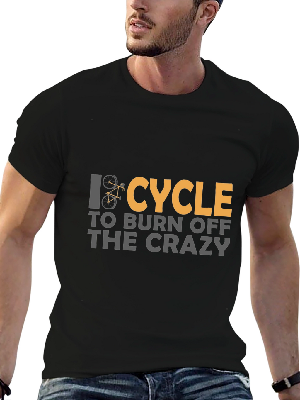 Cycle to Burn Off Crazy Tee