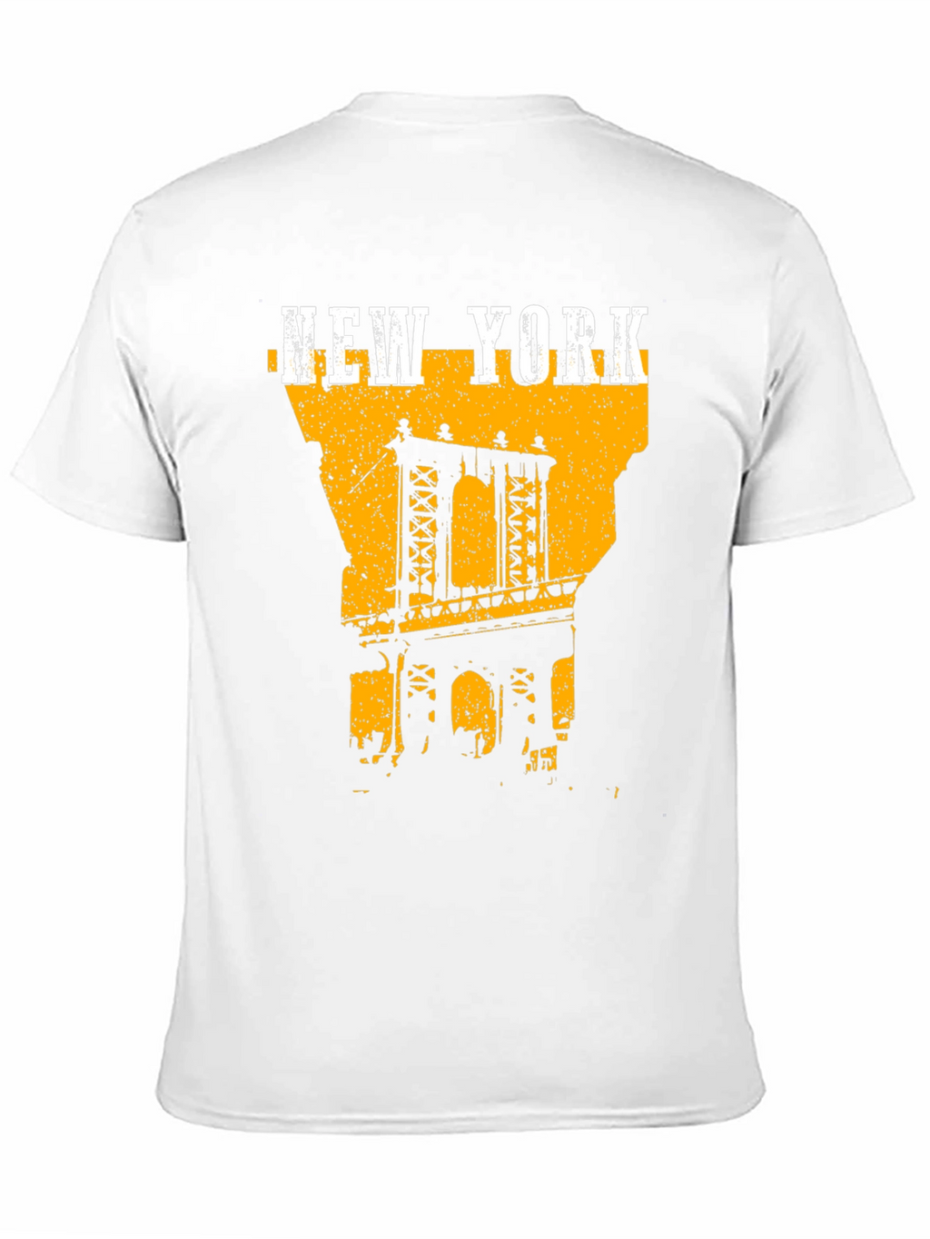 New York City Bridge Graphic Tee - Black