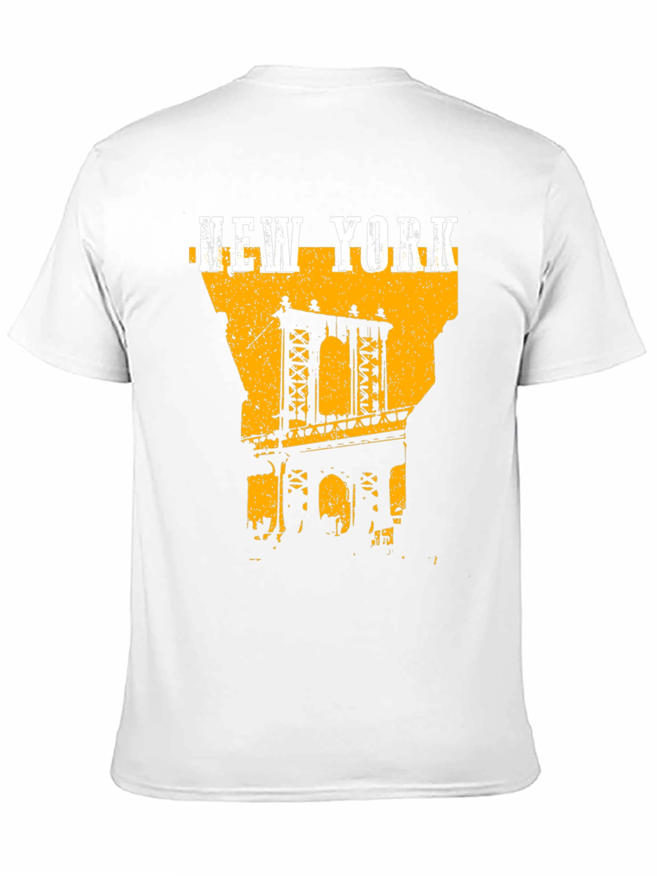 New York City Bridge Graphic Tee - Black