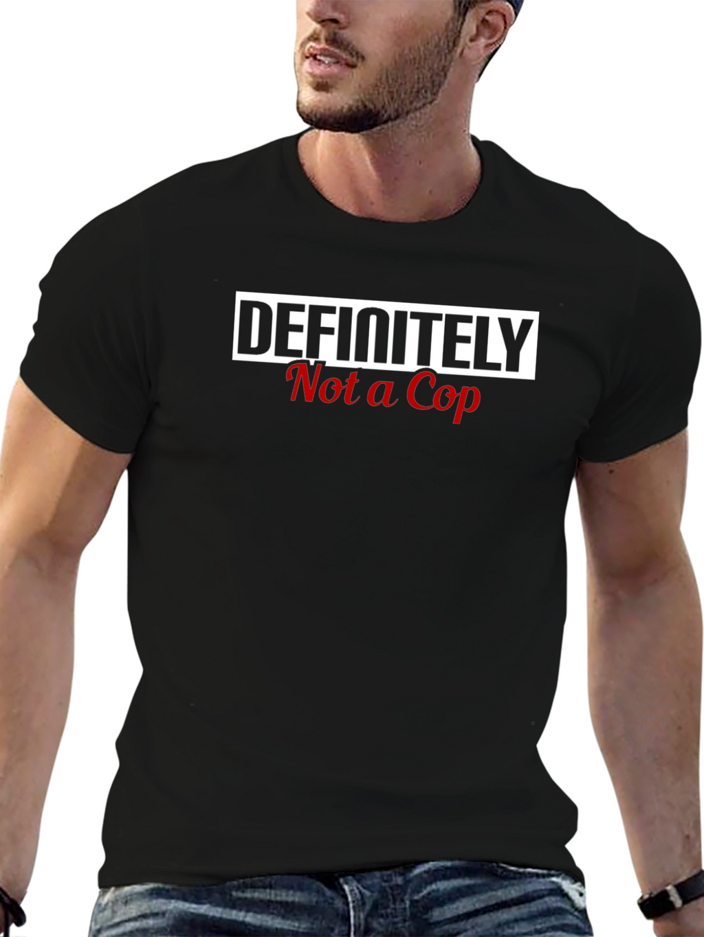 Definitely Not a Cop Graphic Tee