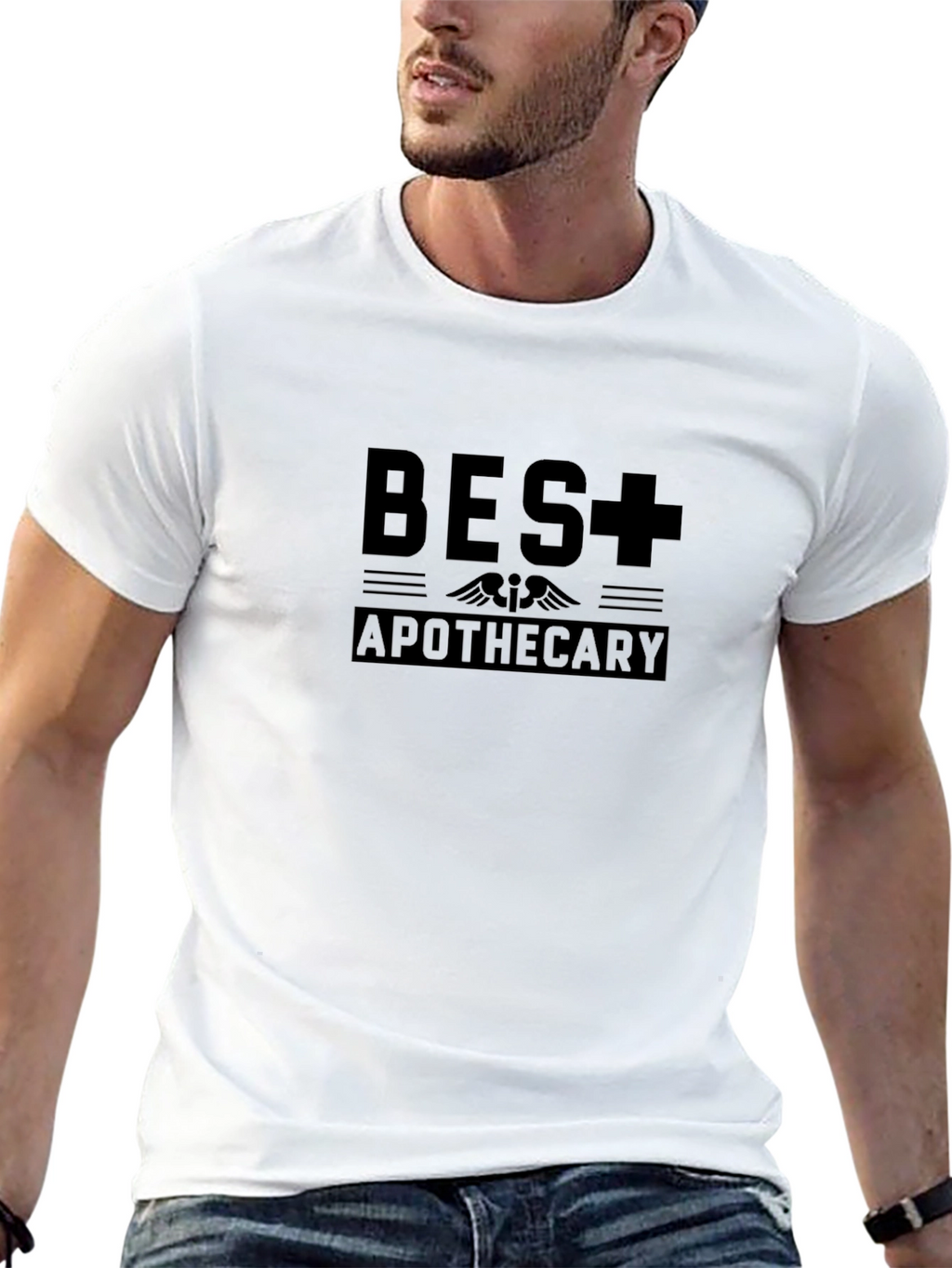 BES+ Apothecary Graphic Tee - Black