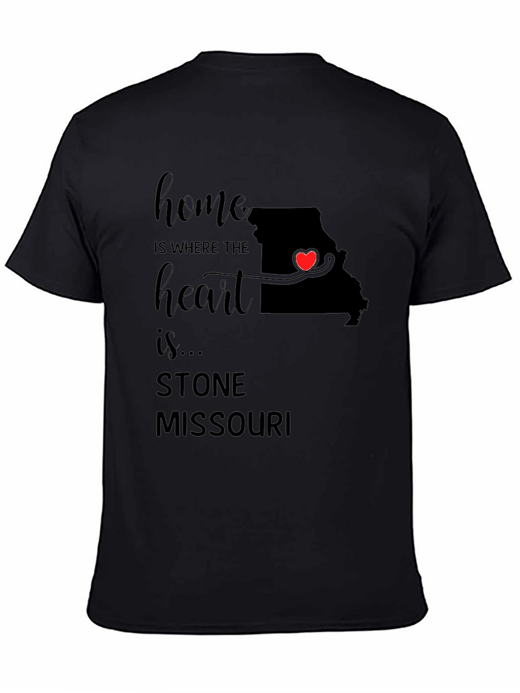 Home is Where the Heart is Missouri Graphic Tee