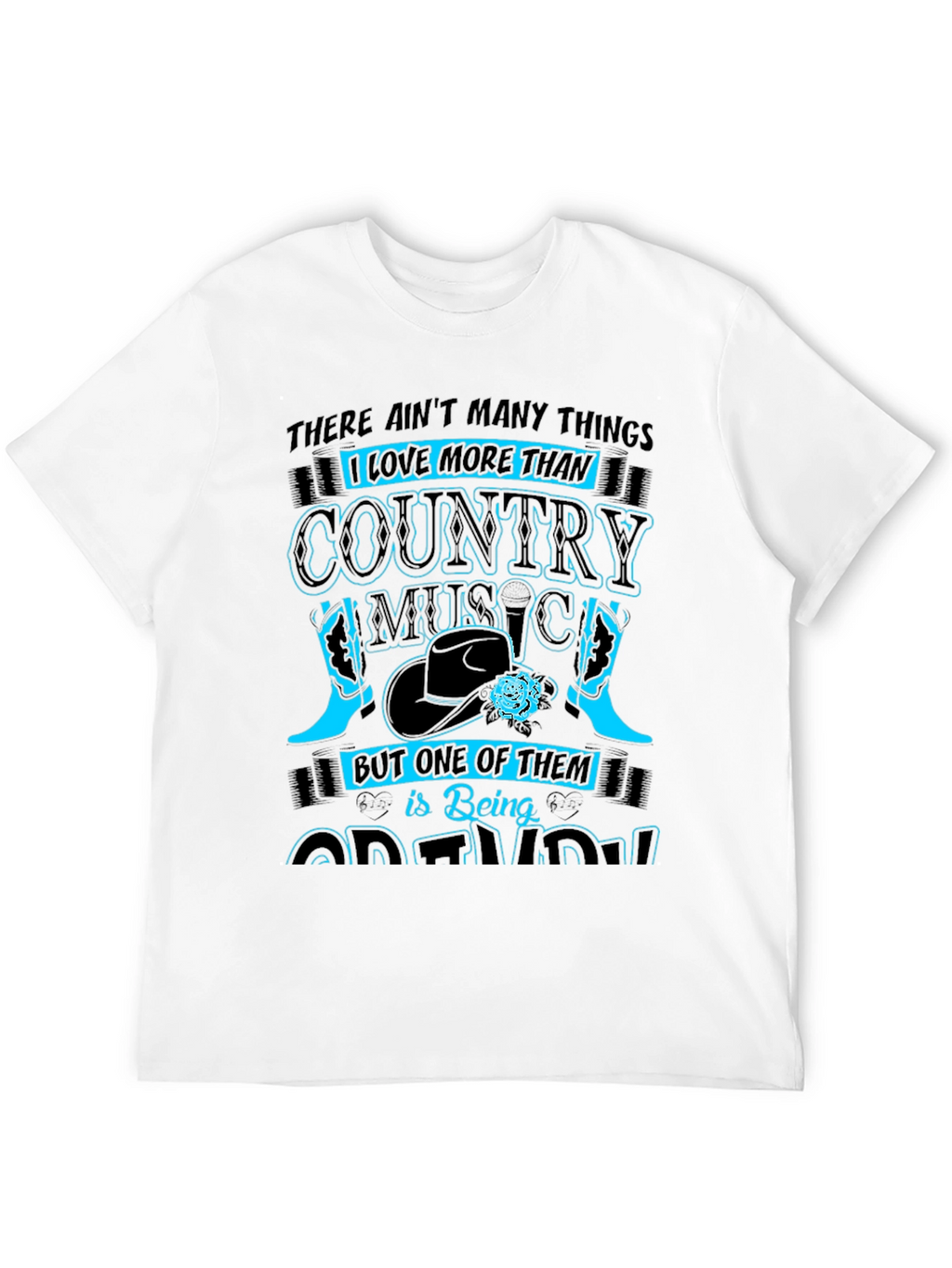 Country Music and Being a Grandma T-Shirt