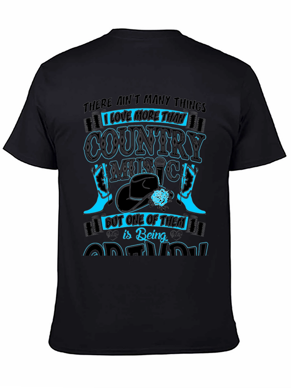 Country Music and Being a Grandma T-Shirt