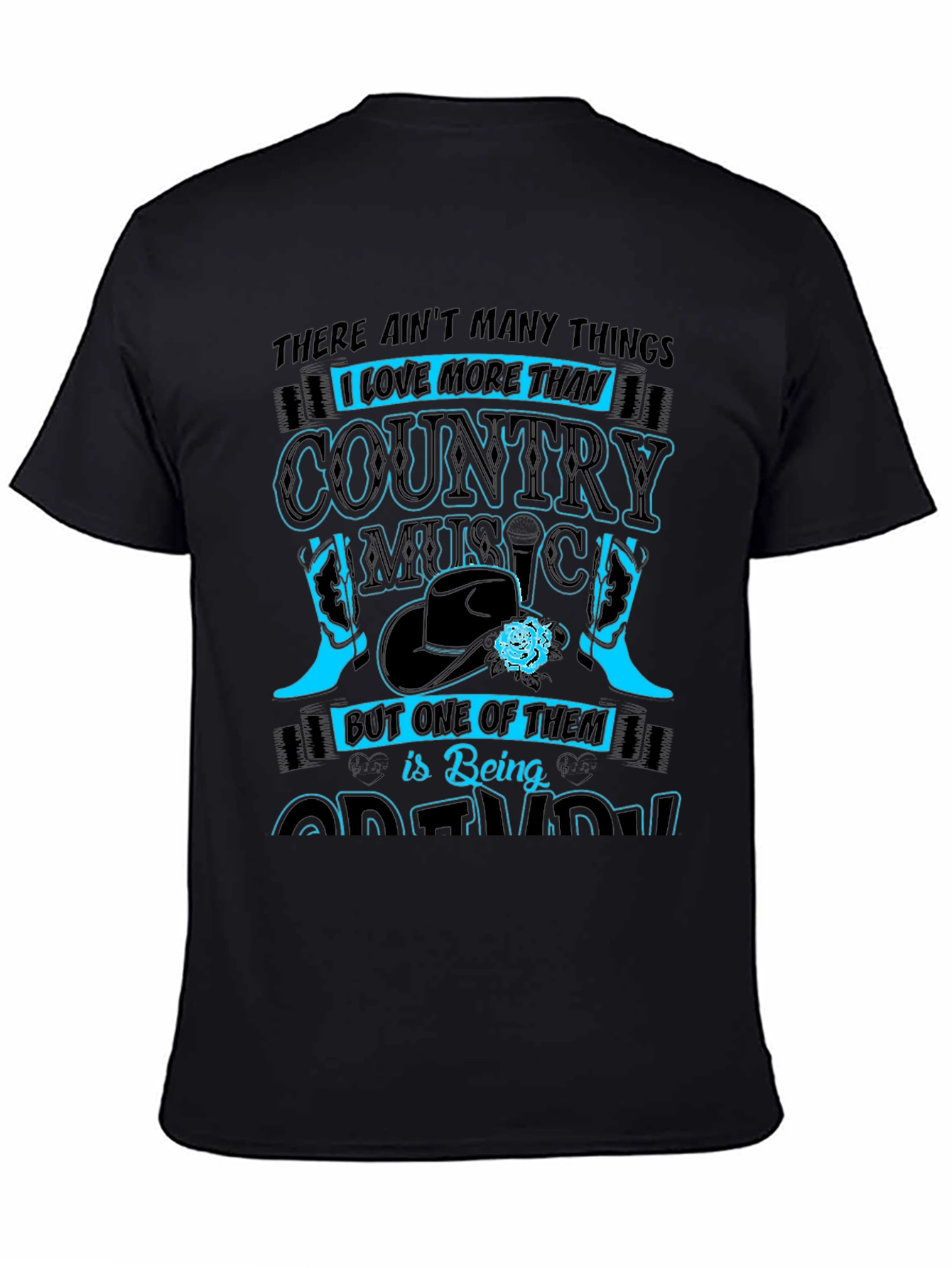 Country Music and Being a Grandma T-Shirt