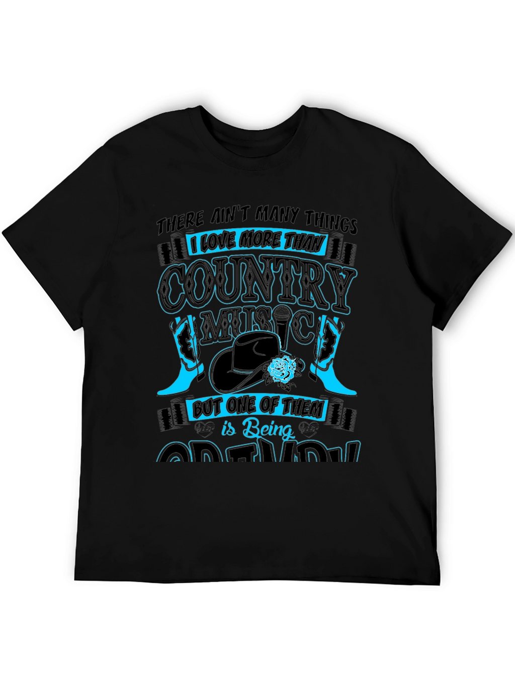 Country Music and Being a Grandma T-Shirt