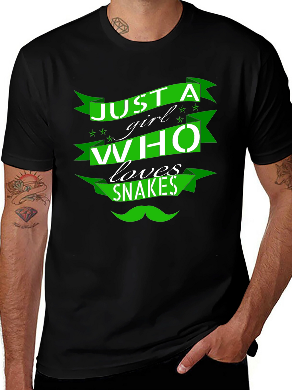 Just A Girl Who Loves Snakes T-Shirt