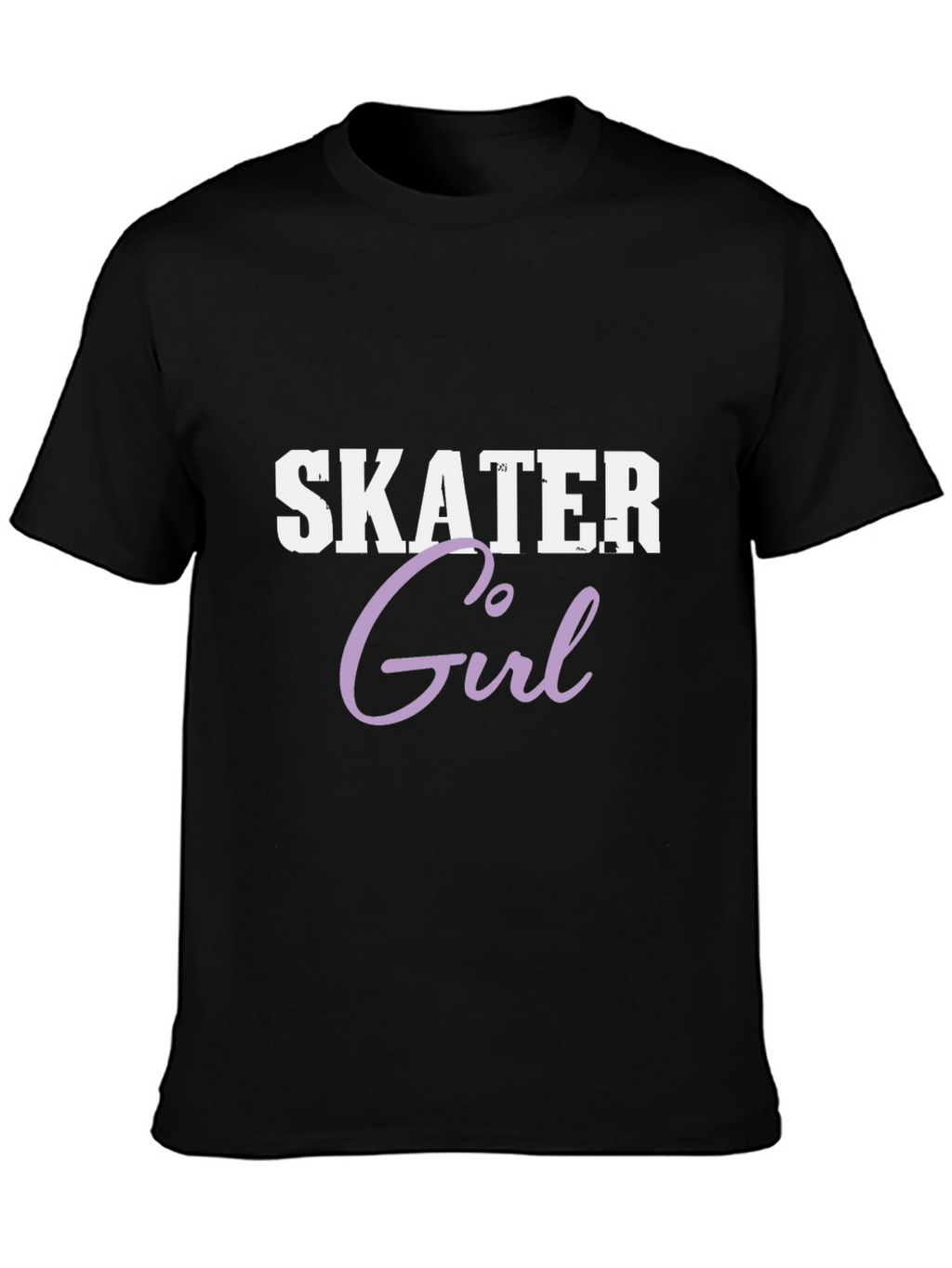 Skater Girl Graphic Tee - Soft Cotton Blend