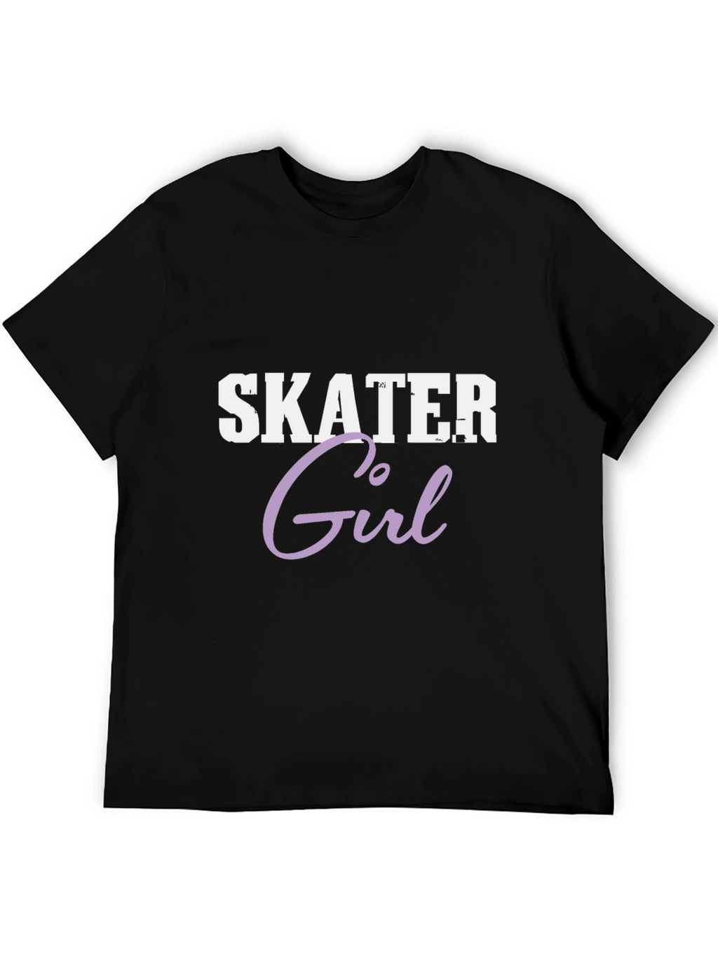 Skater Girl Graphic Tee - Soft Cotton Blend