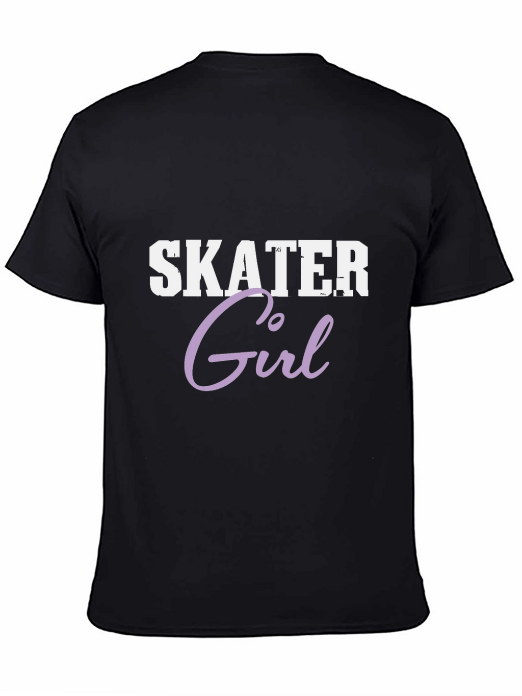 Skater Girl Graphic Tee - Soft Cotton Blend