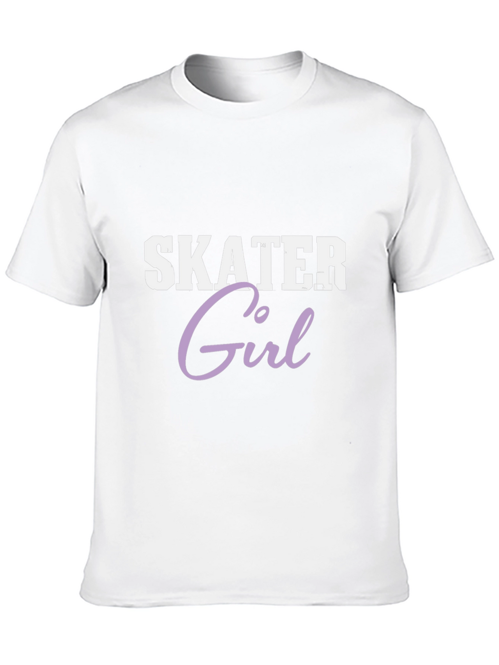 Skater Girl Graphic Tee - Soft Cotton Blend