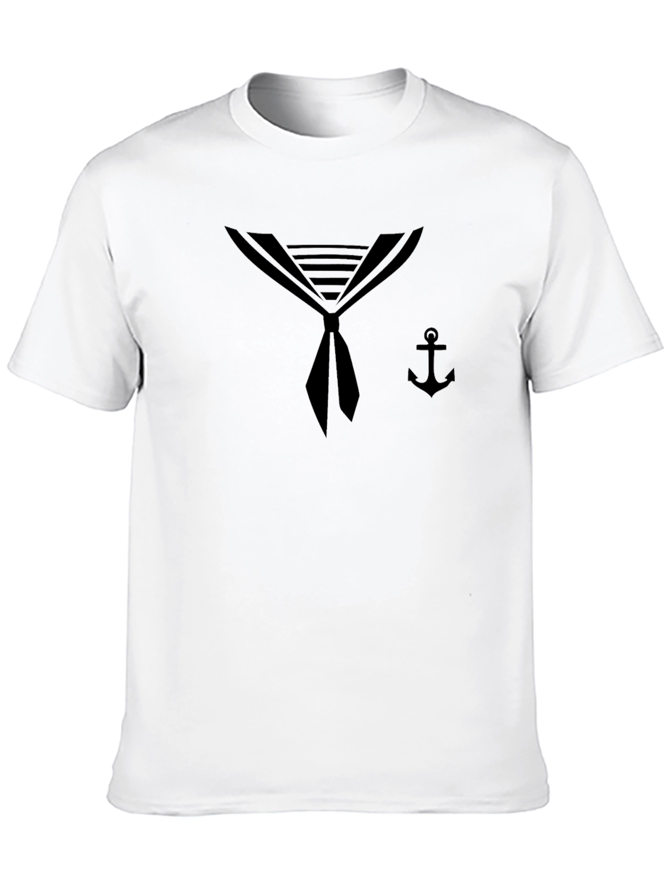 Nautical Sailor Style Graphic Tee