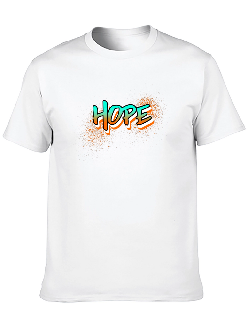 Hope Graphic T-Shirt - Stylish Black Cotton Tee