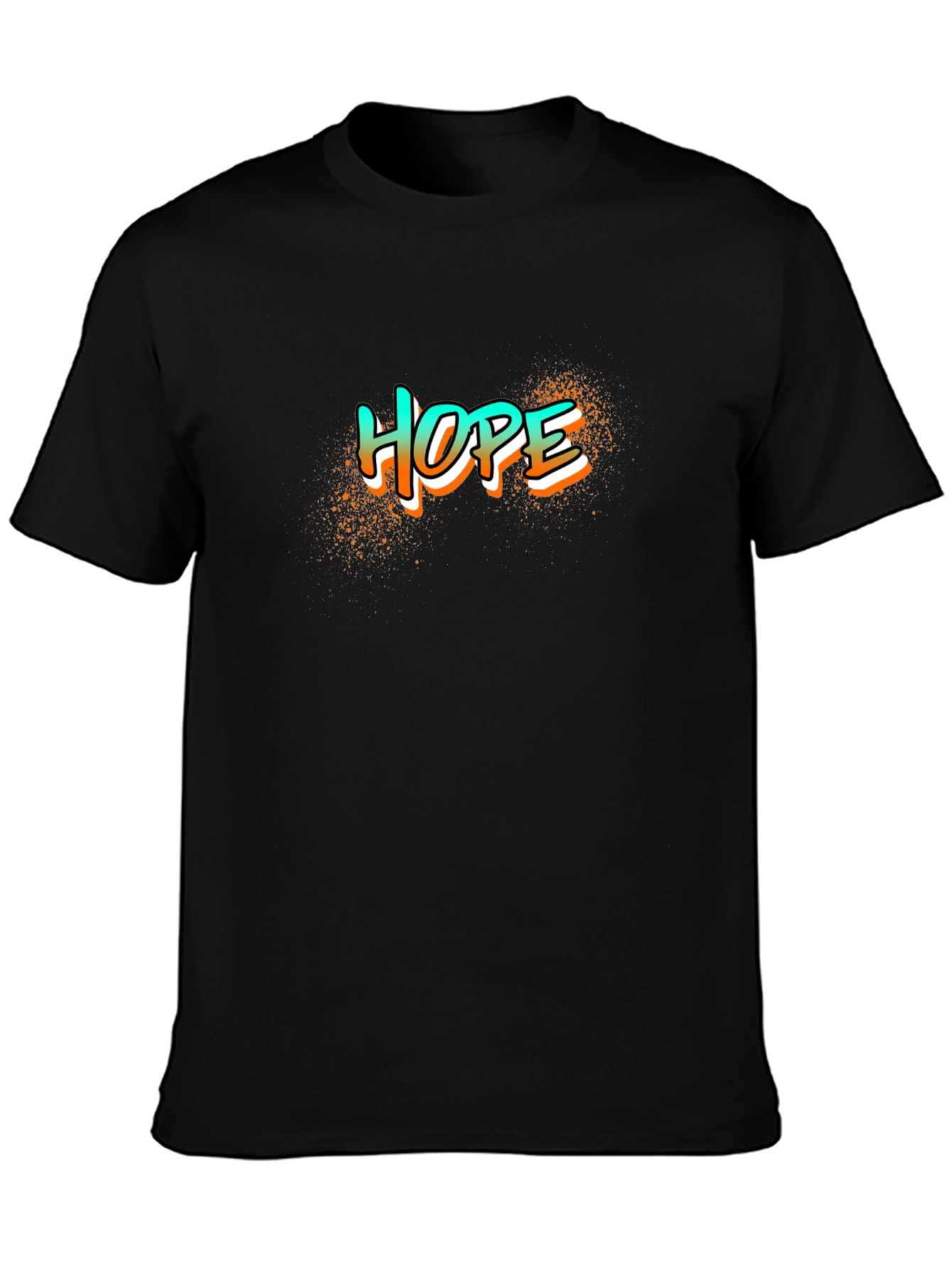 Hope Graphic T-Shirt - Stylish Black Cotton Tee