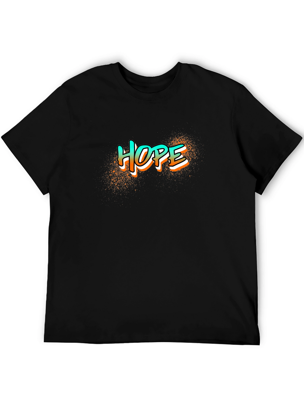 Hope Graphic T-Shirt - Stylish Black Cotton Tee