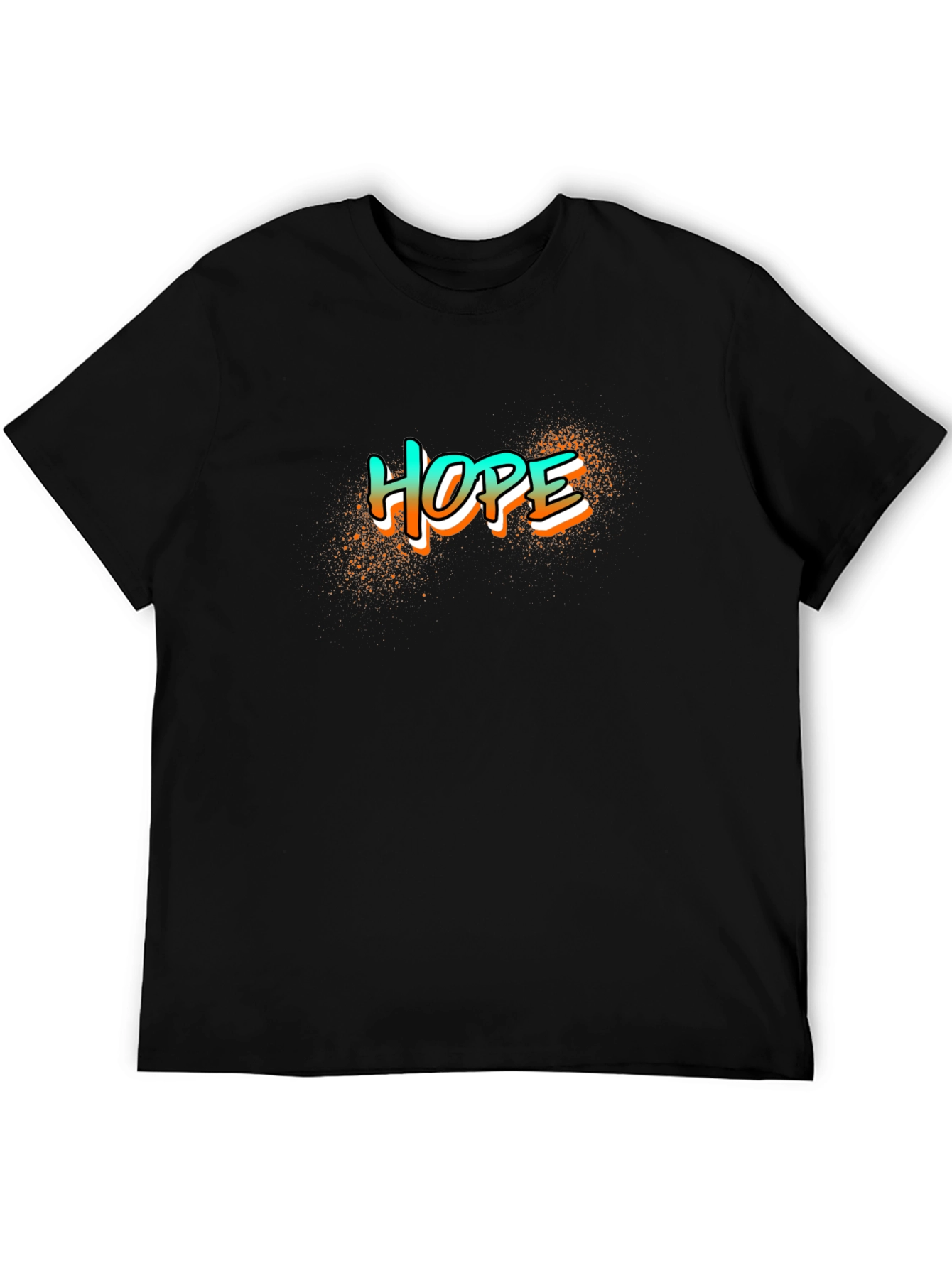 Hope Graphic T-Shirt - Stylish Black Cotton Tee