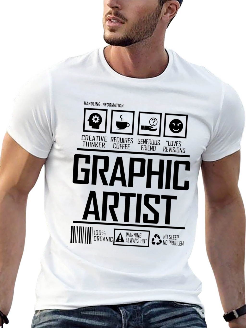 Graphic Artist T-Shirt - Creative Thinker Design
