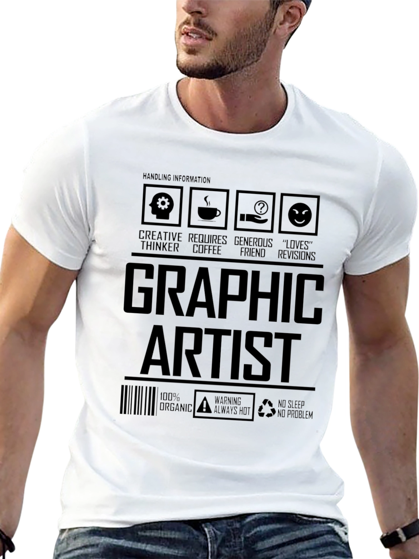 Graphic Artist T-Shirt - Creative Thinker Design