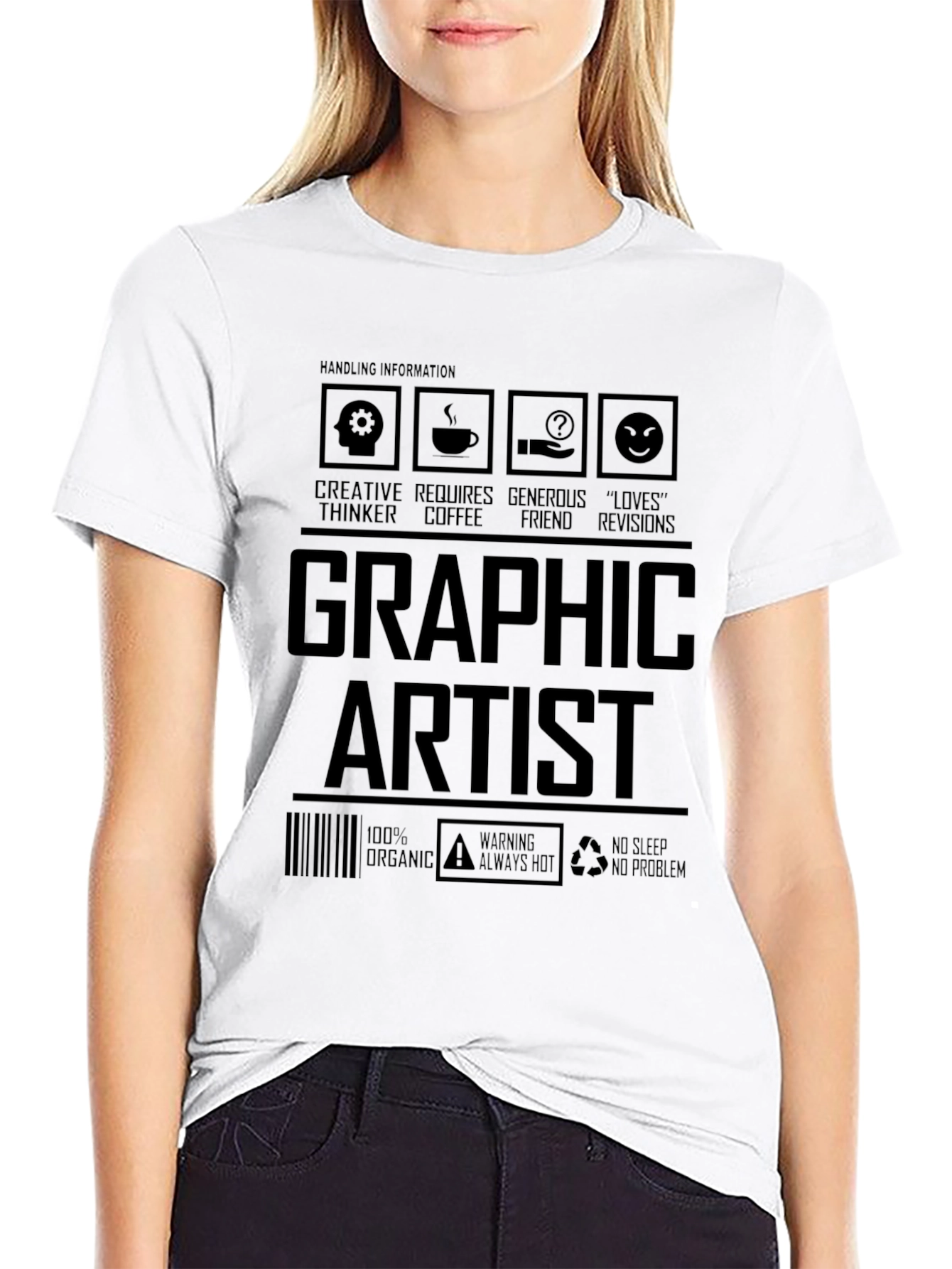 Graphic Artist T-Shirt - Creative Thinker Design