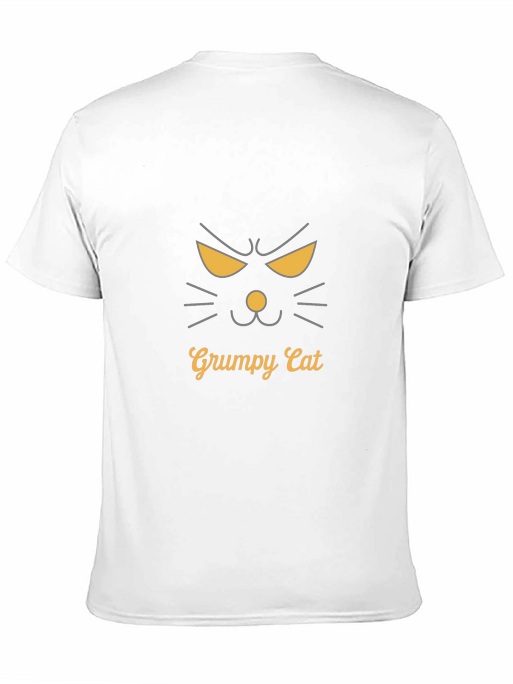 Grumpy Cat Graphic Tee - Mens Black T-Shirt