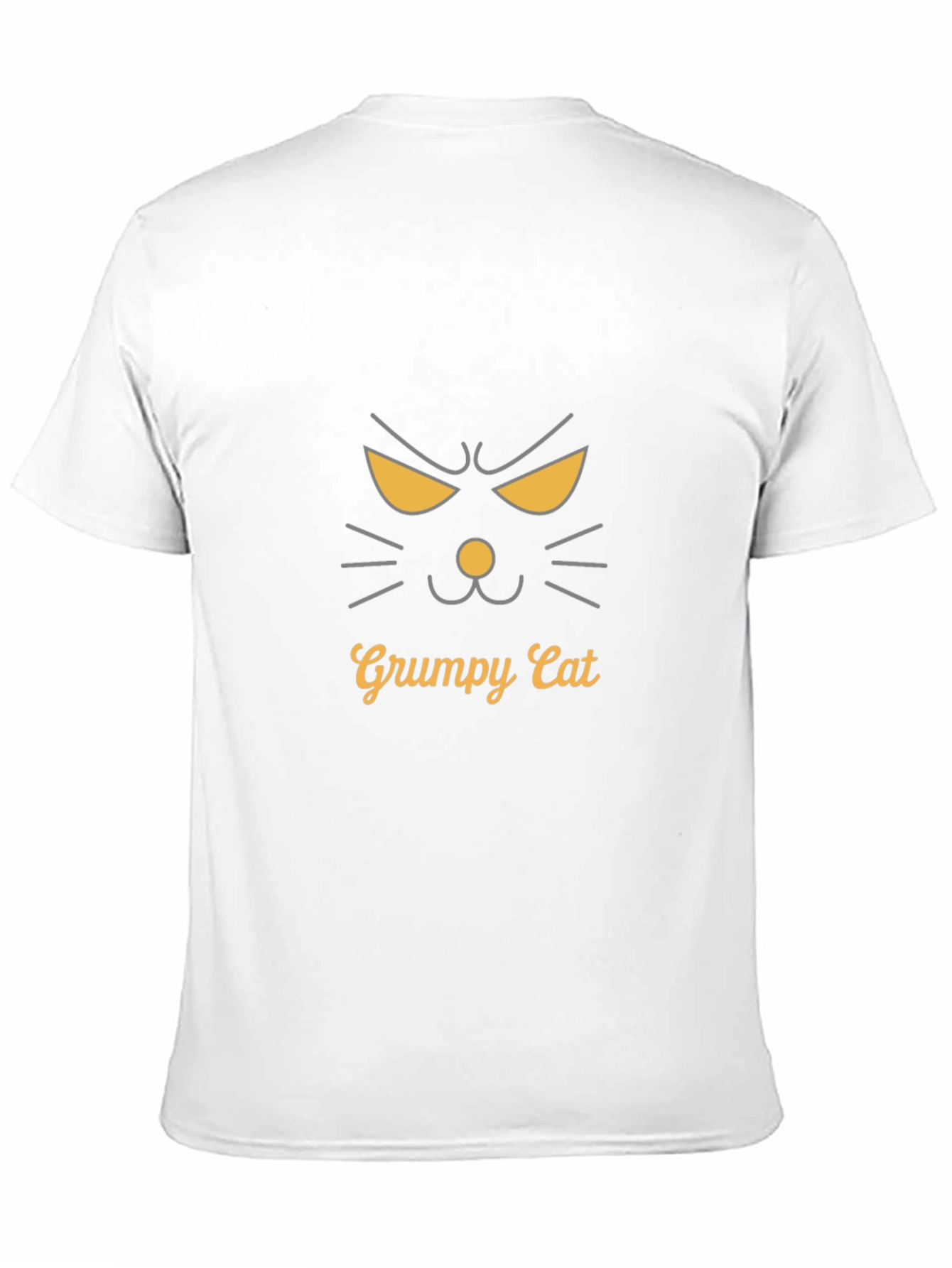 Grumpy Cat Graphic Tee - Mens Black T-Shirt