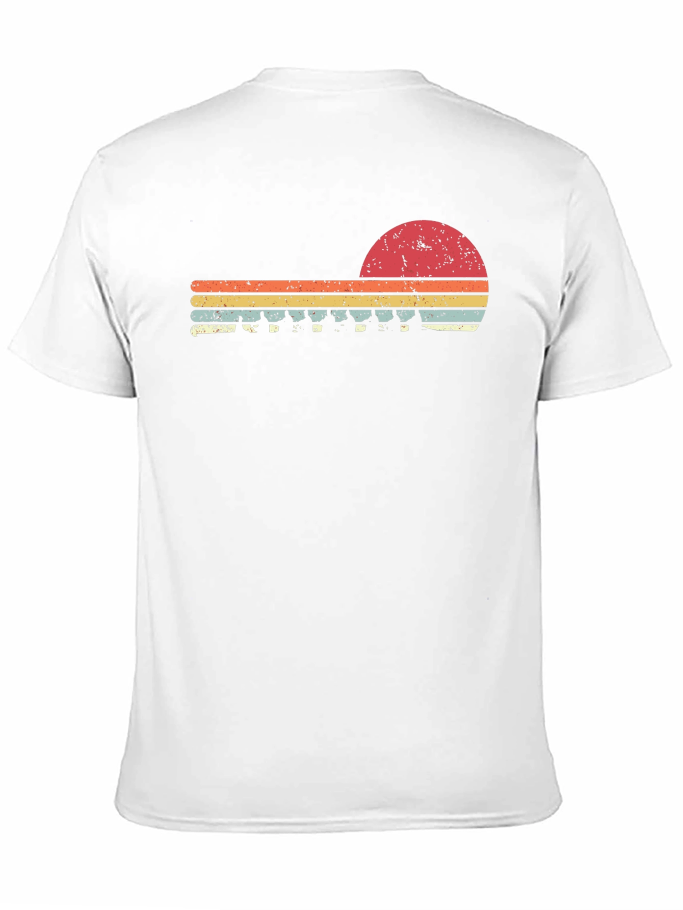 Retro Sunset Rowing T-Shirt