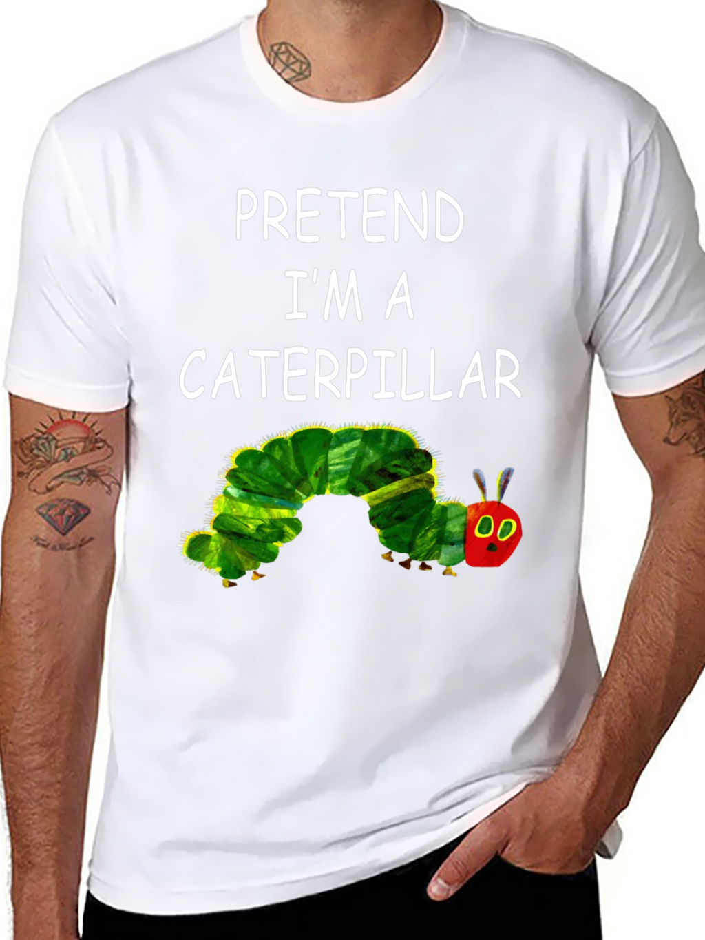 Caterpillar Costume Tee - Pretend Im A Caterpillar