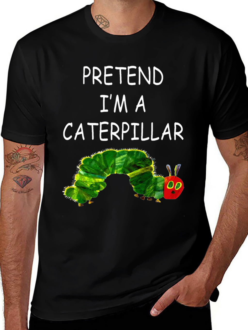 Caterpillar Costume Tee - Pretend Im A Caterpillar