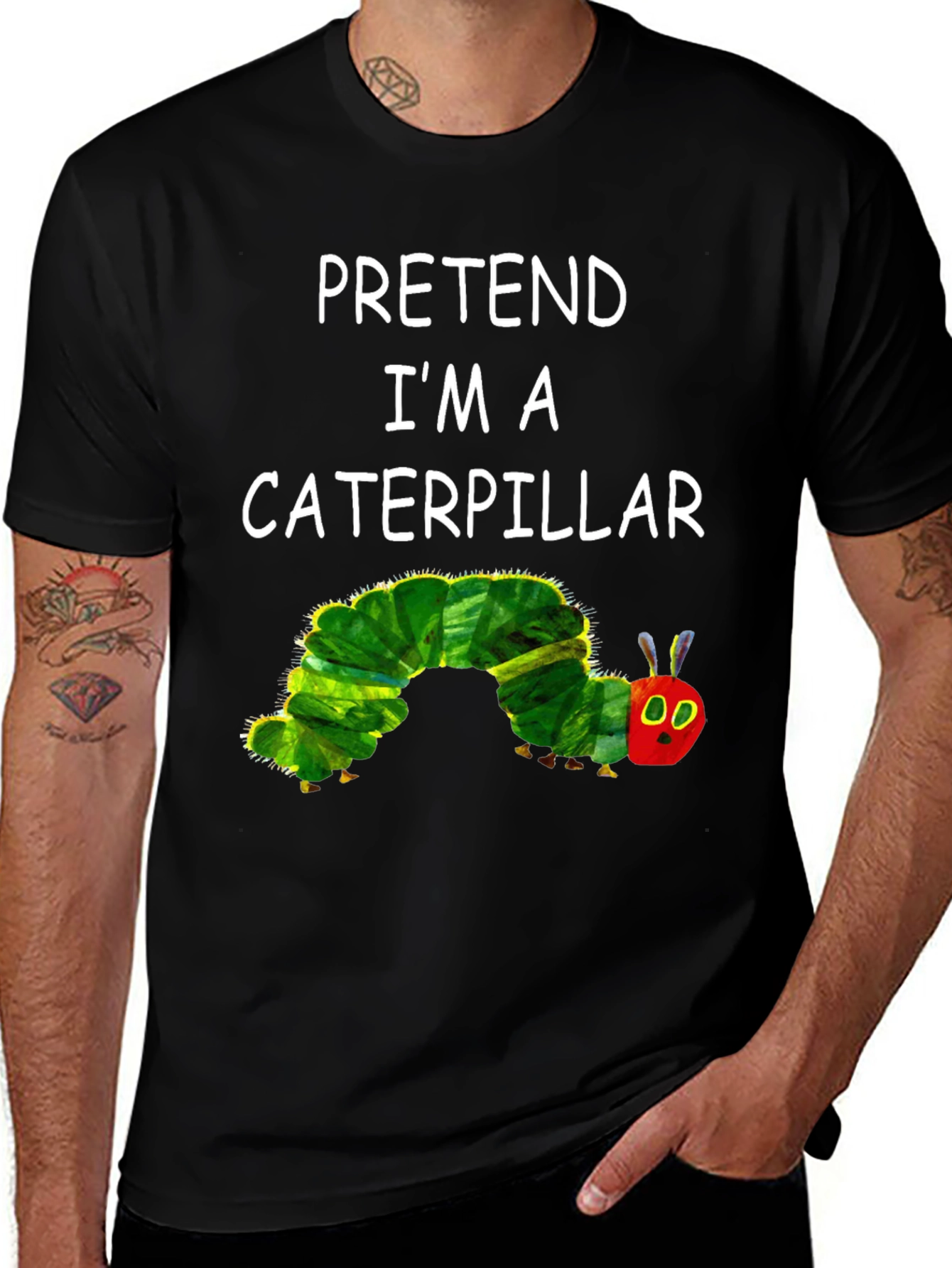 Caterpillar Costume Tee - Pretend Im A Caterpillar