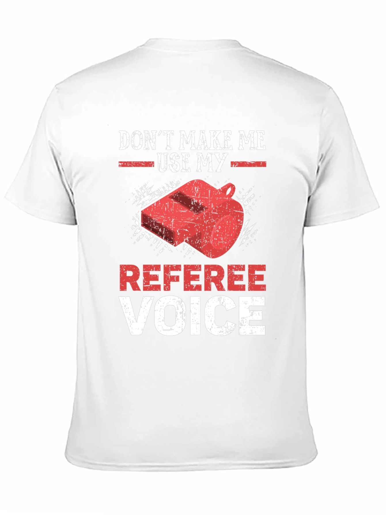 Referee Voice T-Shirt - Funny Sports Apparel