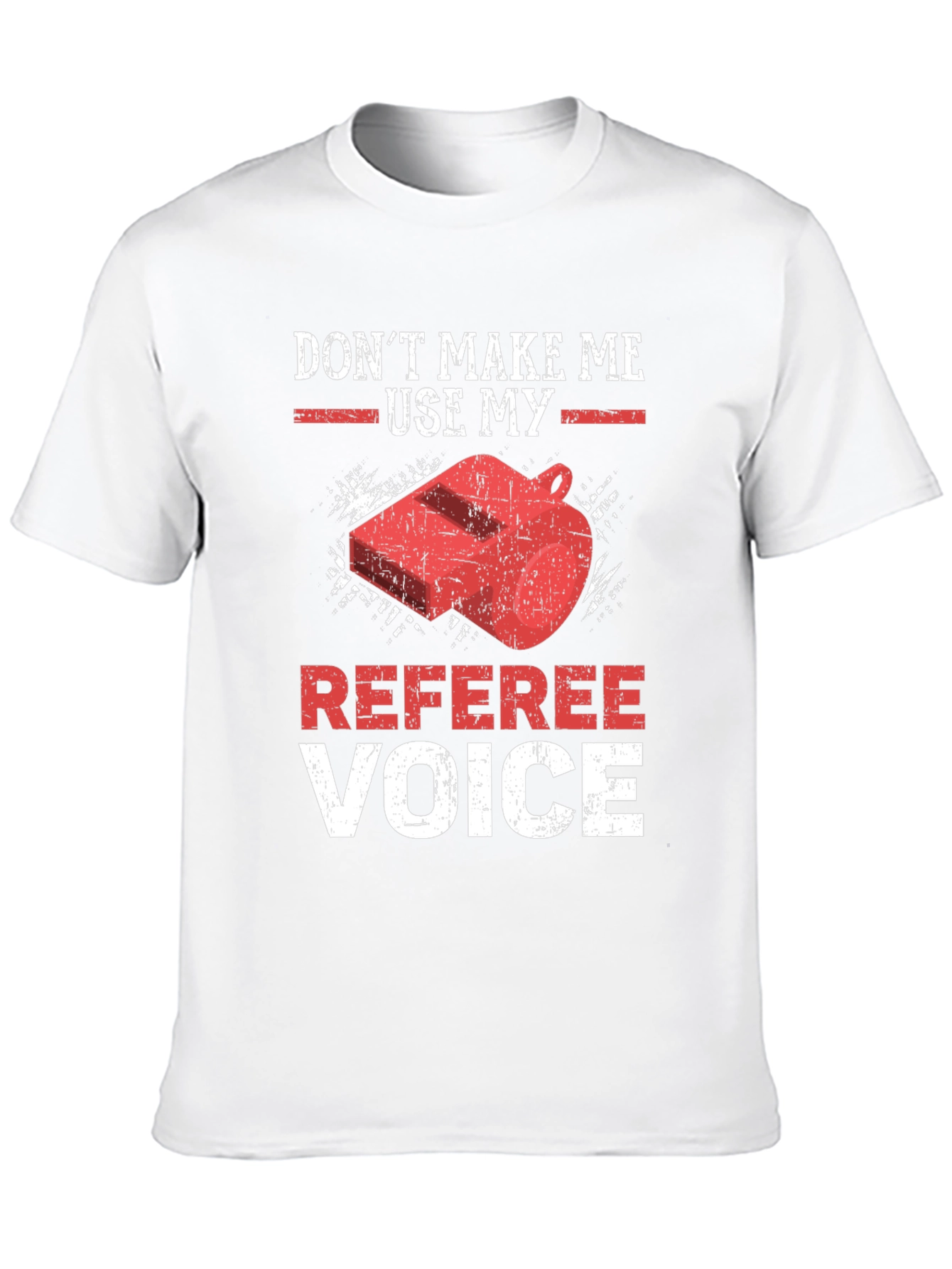 Referee Voice T-Shirt - Funny Sports Apparel