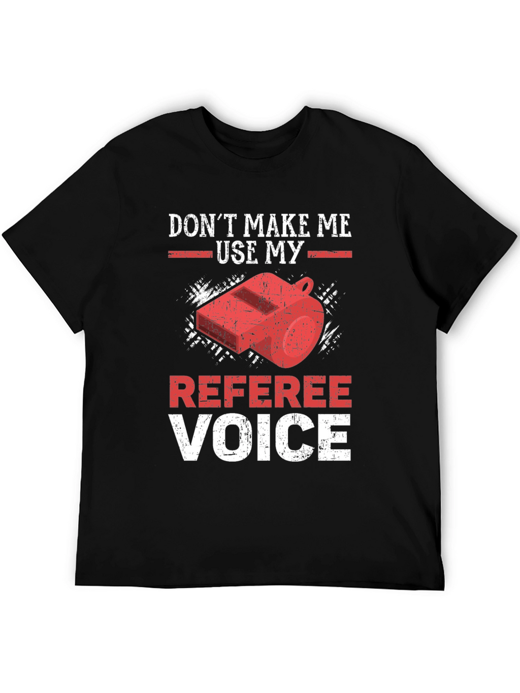 Referee Voice T-Shirt - Funny Sports Apparel