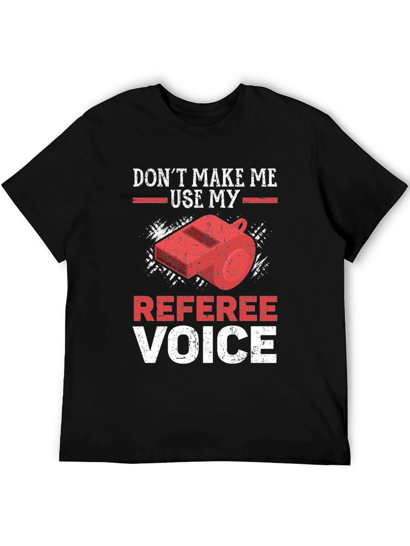 Referee Voice T-Shirt - Funny Sports Apparel