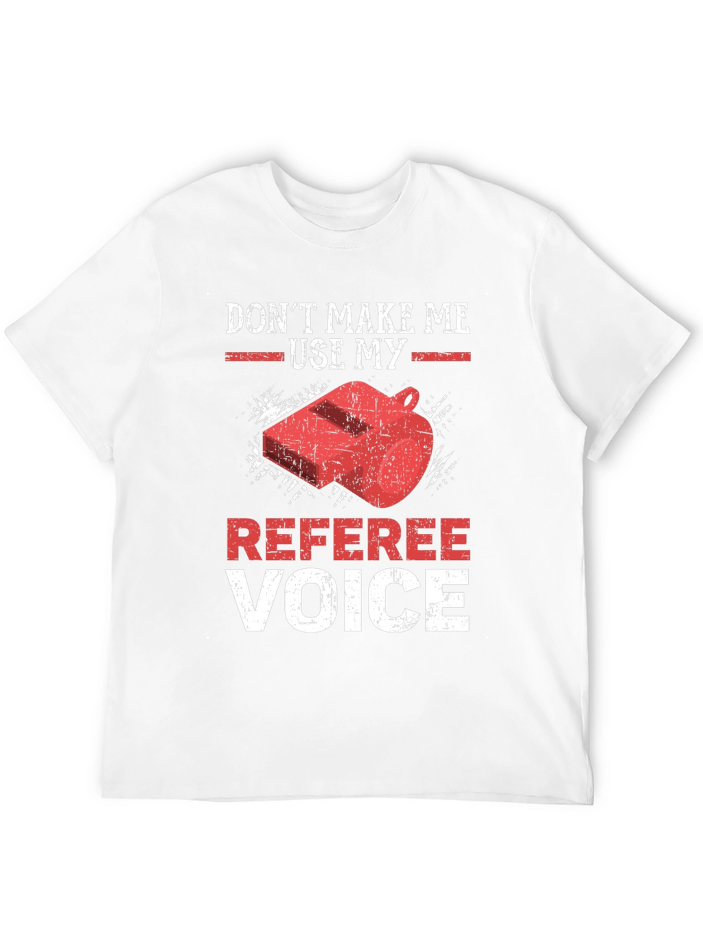 Referee Voice T-Shirt - Funny Sports Apparel