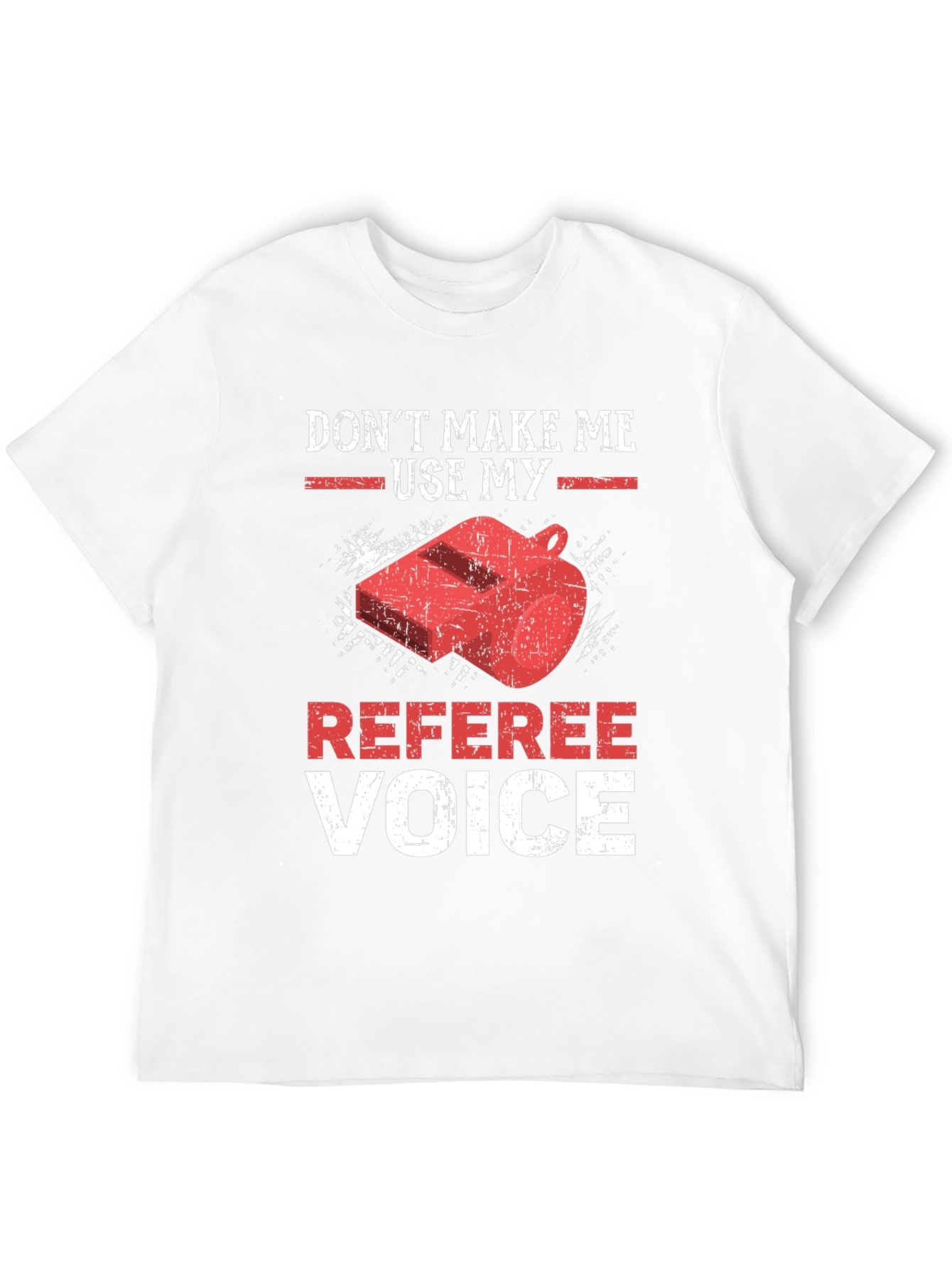 Referee Voice T-Shirt - Funny Sports Apparel