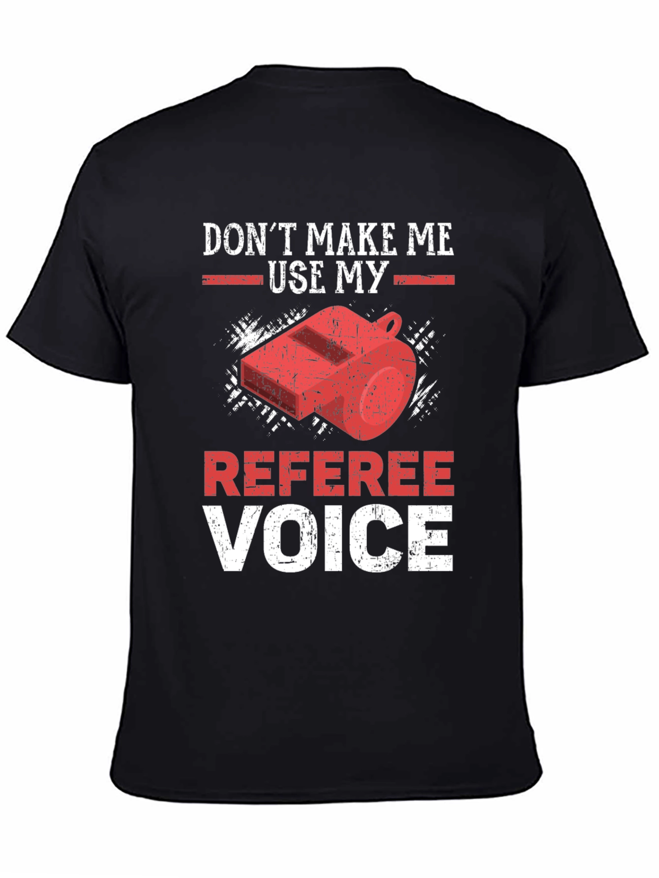 Referee Voice T-Shirt - Funny Sports Apparel