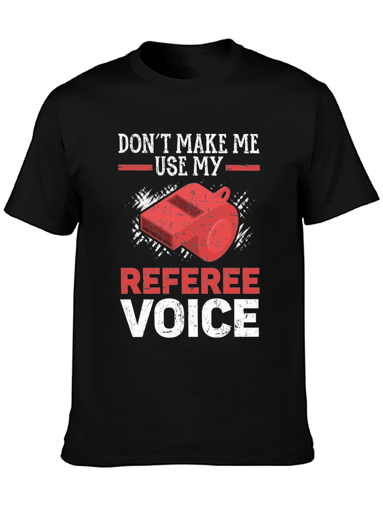 Referee Voice T-Shirt - Funny Sports Apparel