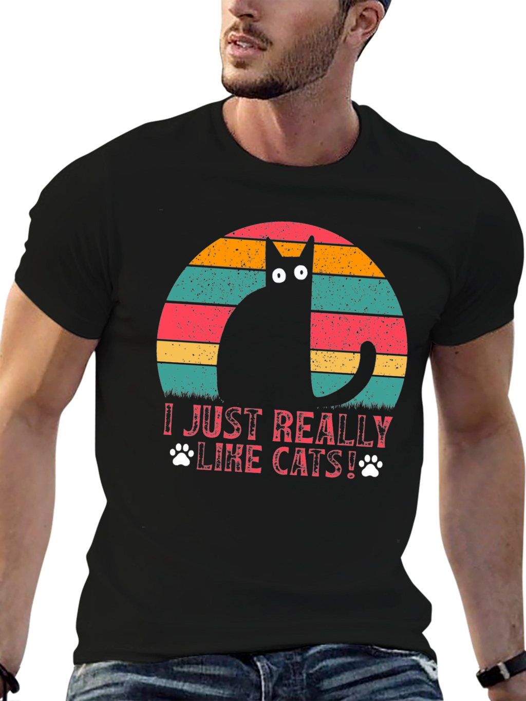 I Just Really Like Cats! T-Shirt