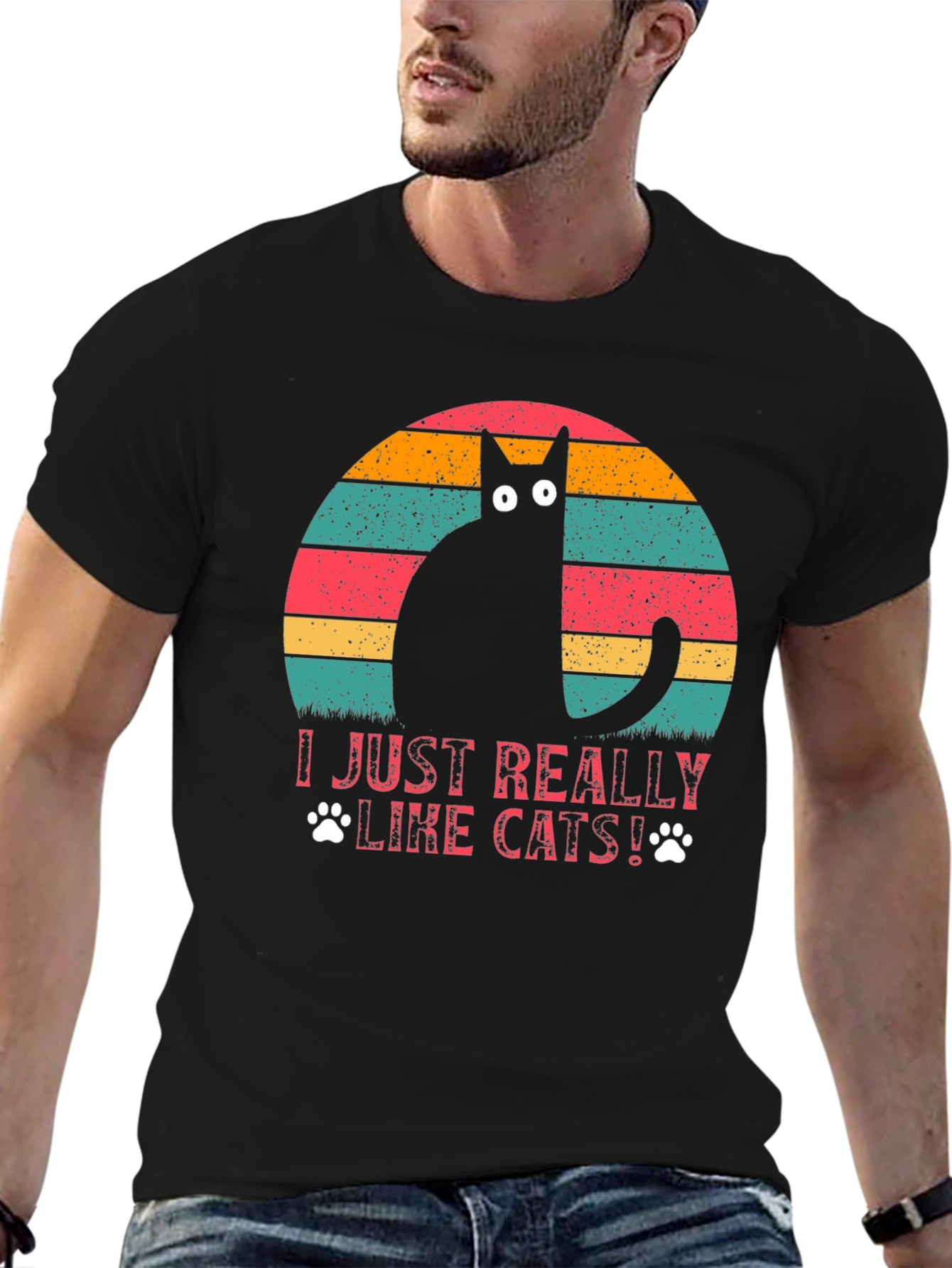 I Just Really Like Cats! T-Shirt