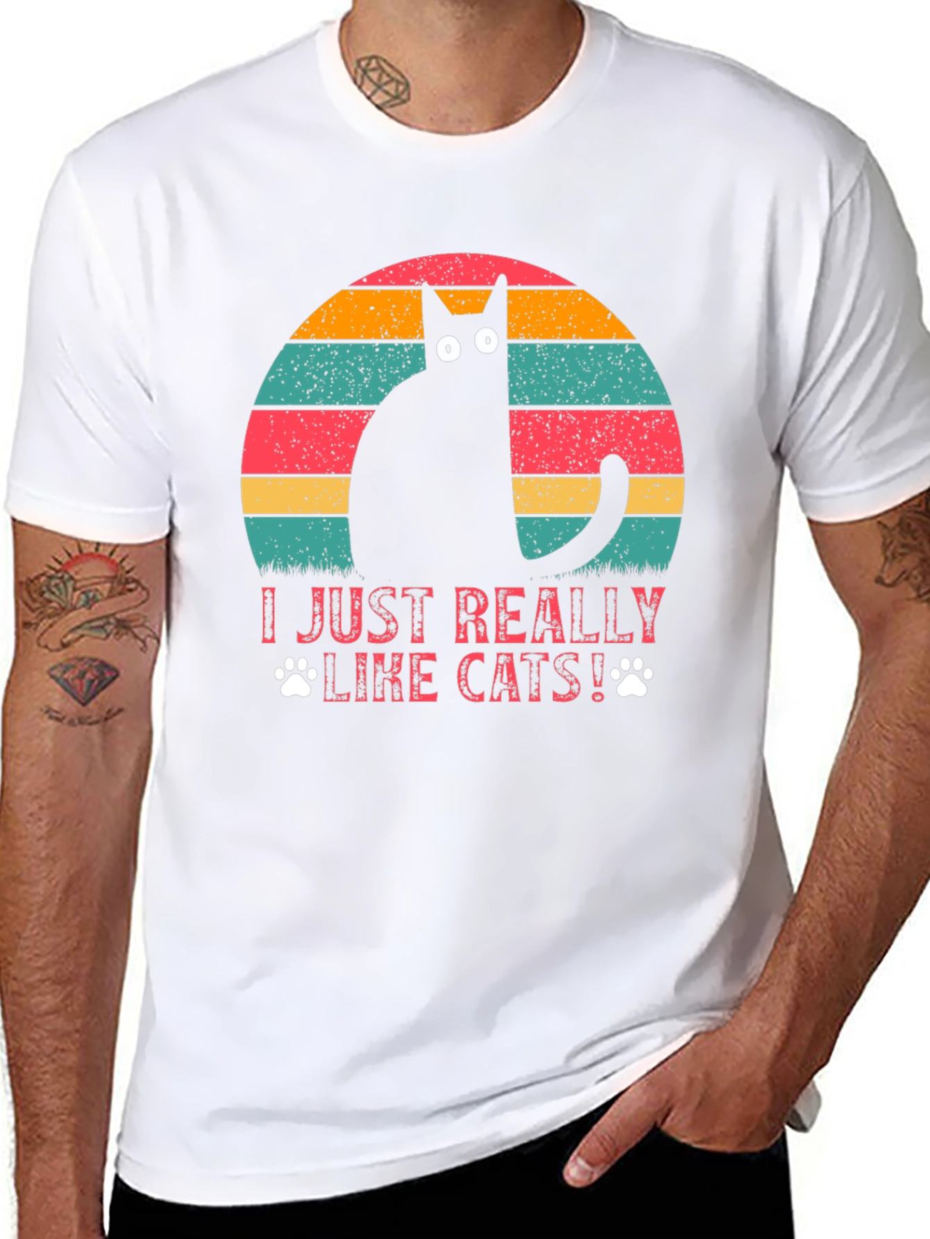 I Just Really Like Cats! T-Shirt