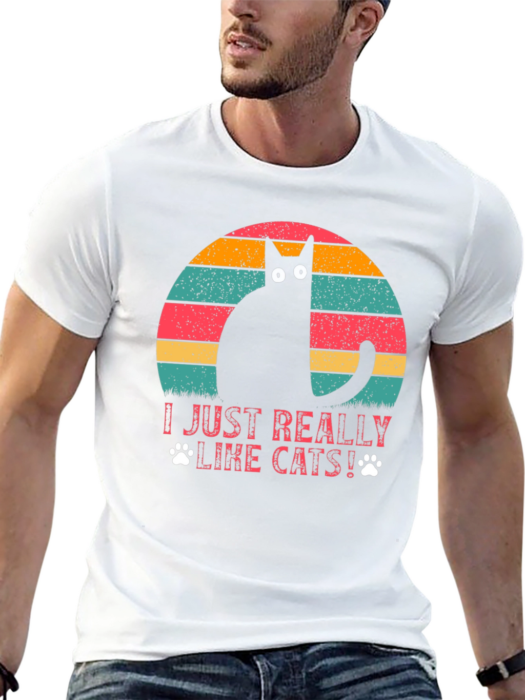 I Just Really Like Cats! T-Shirt