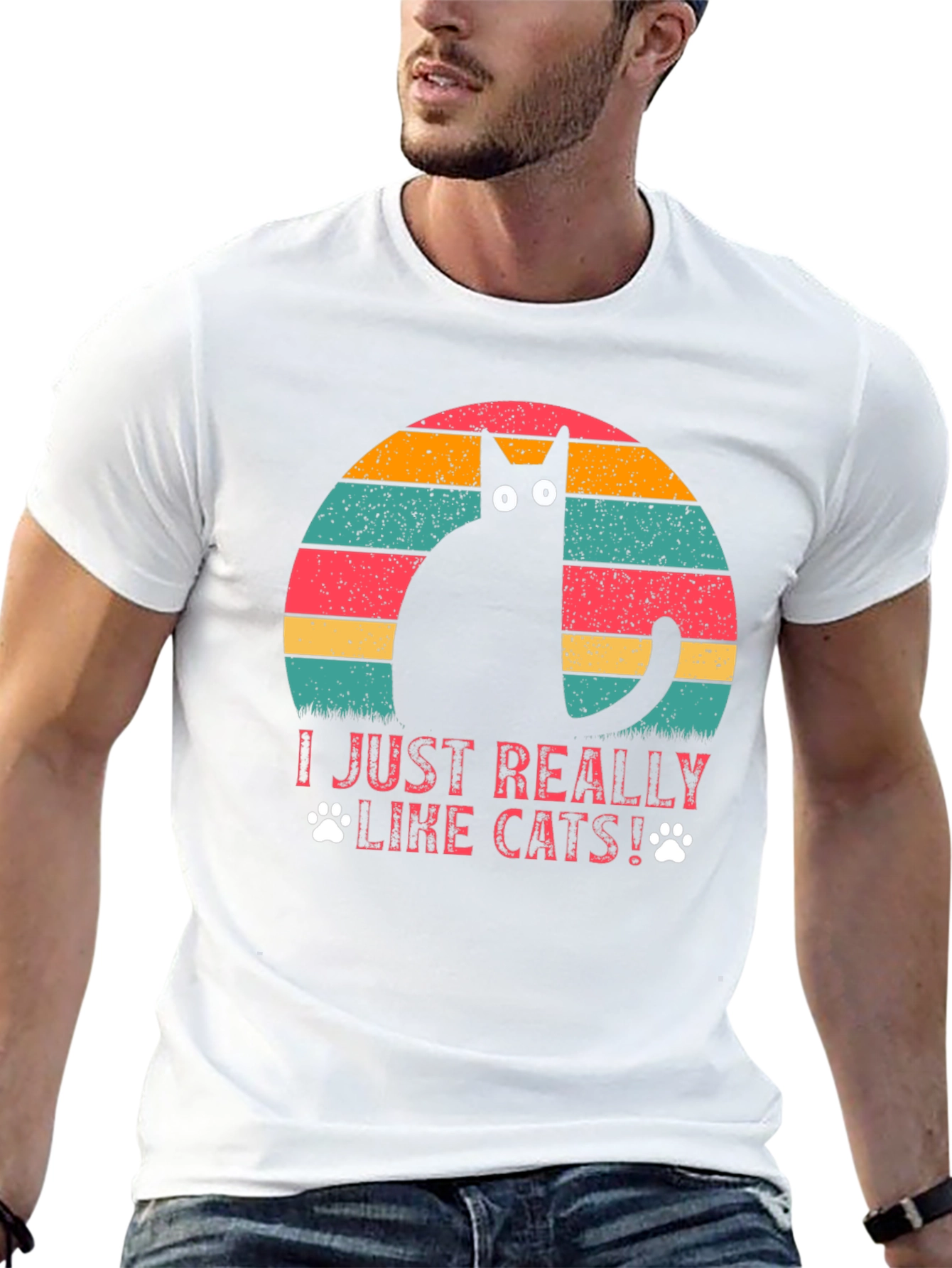 I Just Really Like Cats! T-Shirt